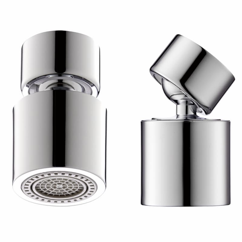 Lead free brass water saving aerator for kitchen faucet