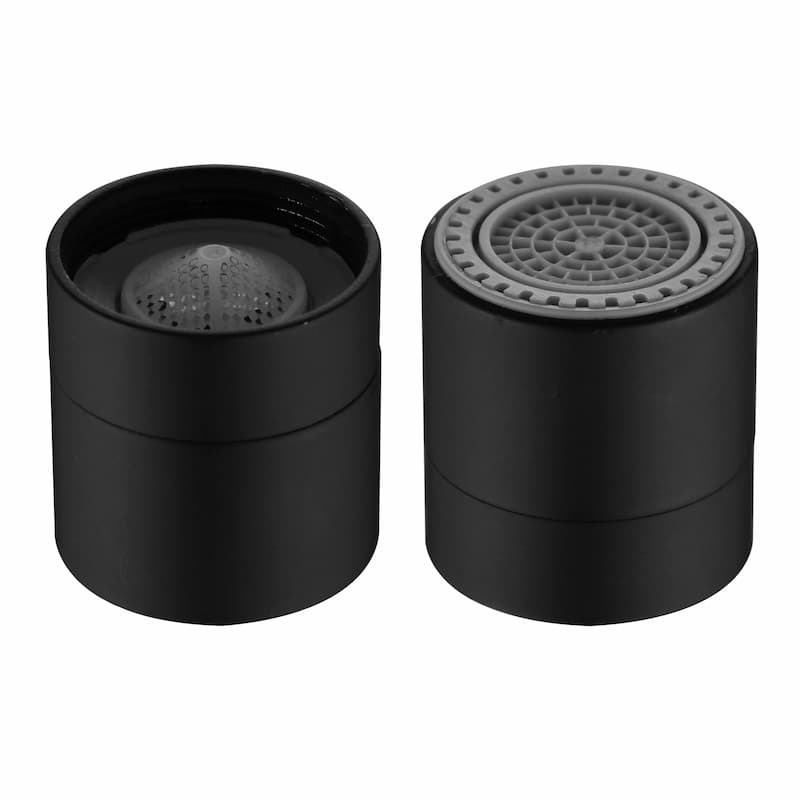 Rose gold water saving aerators for faucets