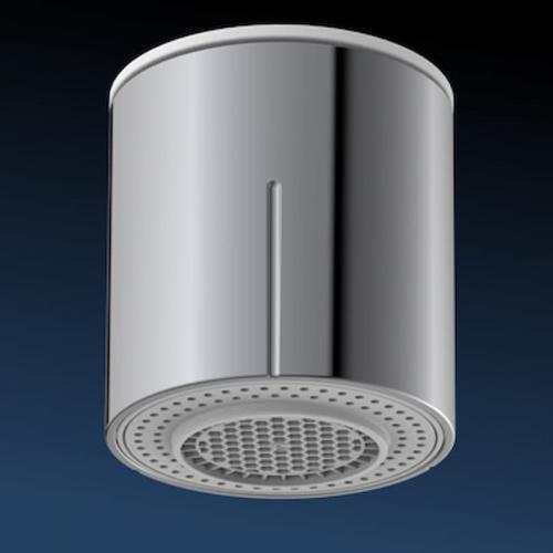 Touch-less aerator for taps user-friendly